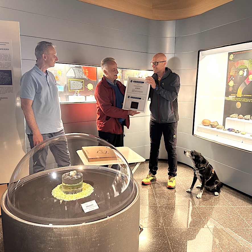 Festa al Museo per l'intitolazione degli asteoridi a Gaddi, alla cagnetta Pimpa e a Carpino e Faggi