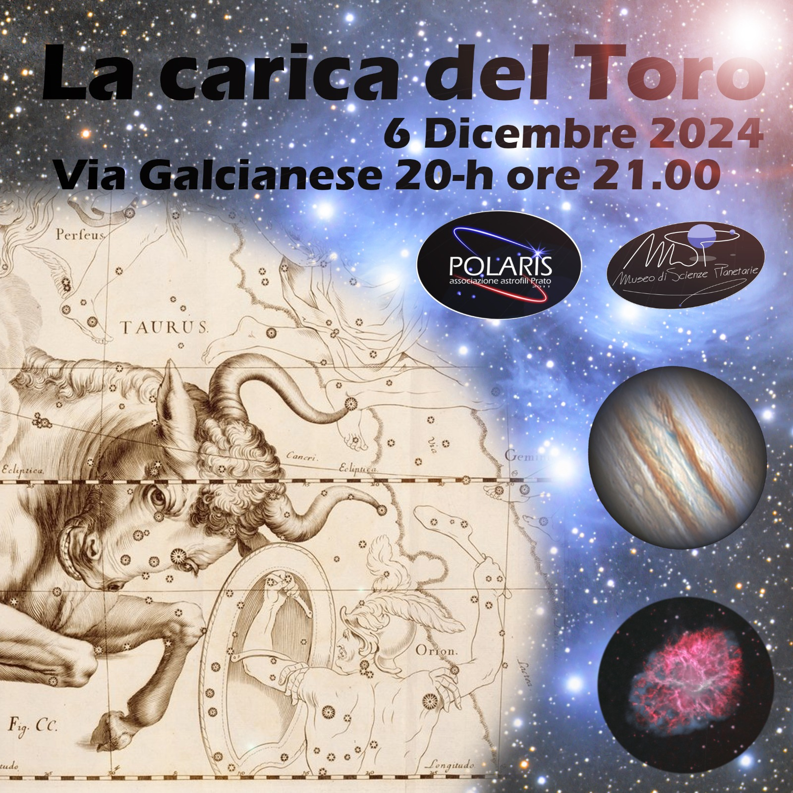 La carica del Toro, serata osservativa con Polaris