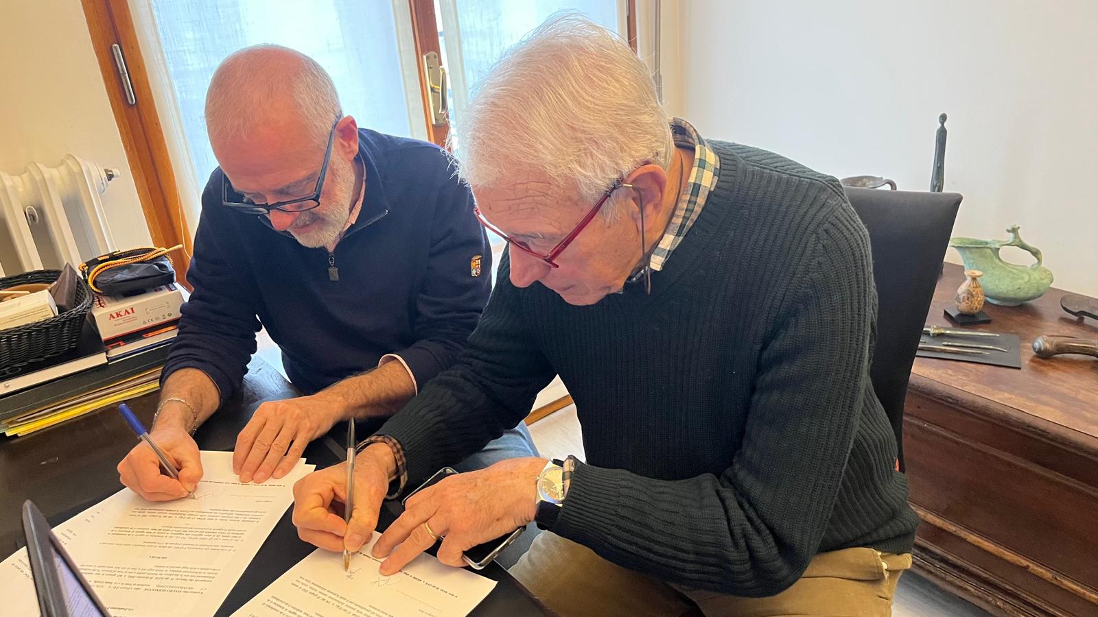 Donazione di minerali al Museo Italiano di Scienze Planetarie