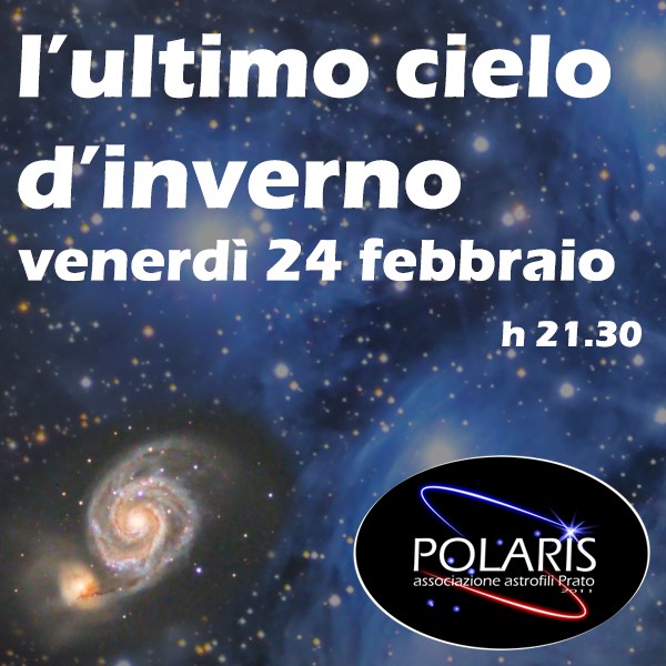 STELLE AL MUSEO - L'ultimo cielo d'inverno