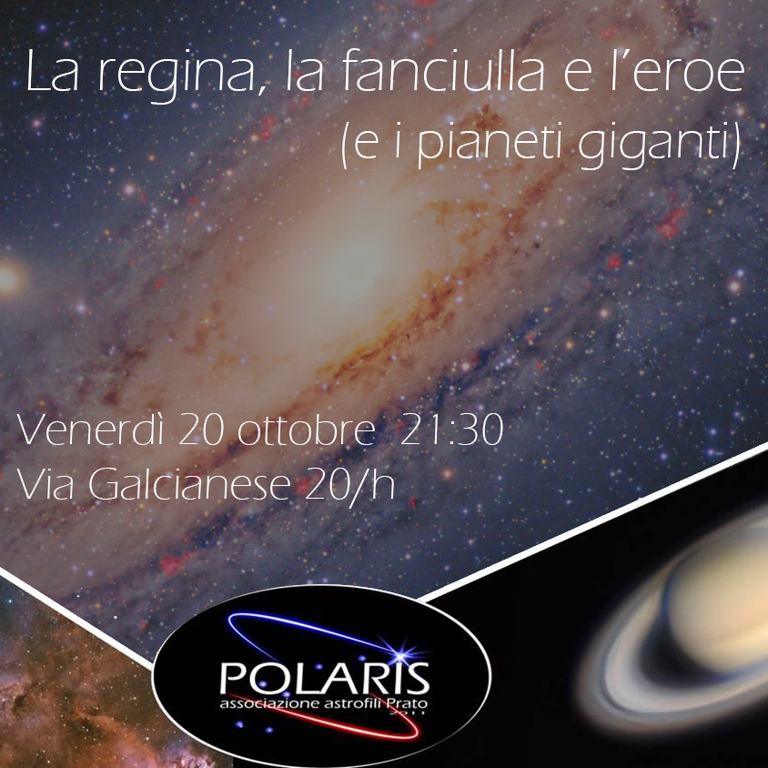 La regina, la fanciulla, l'eroe (e i pianeti giganti)