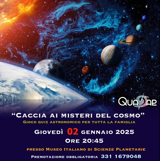Caccia ai misteri del Cosmo. Quiz e curiosità sotto le stelle!