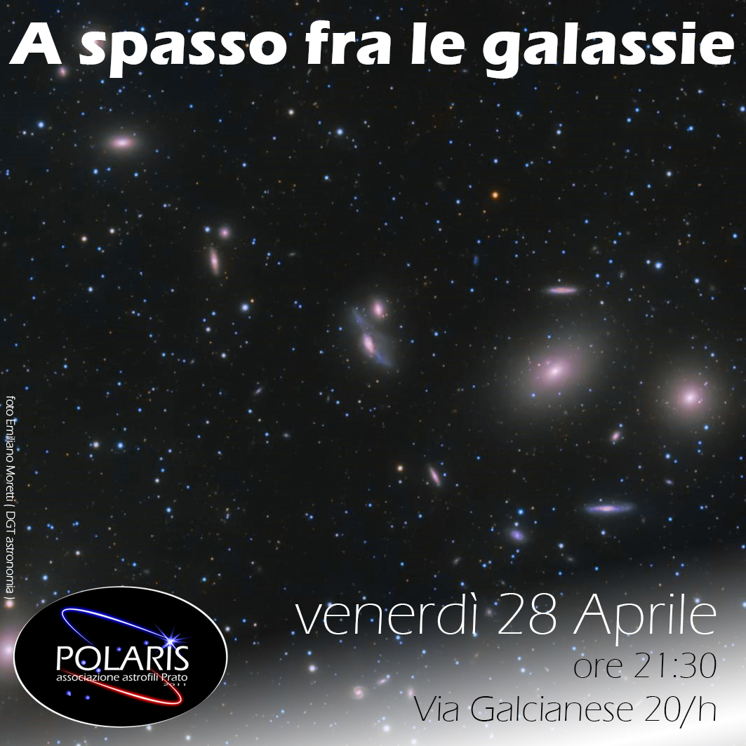 Cielo di primavera, brillano le costellazioni. Serata Polaris il 28 aprile