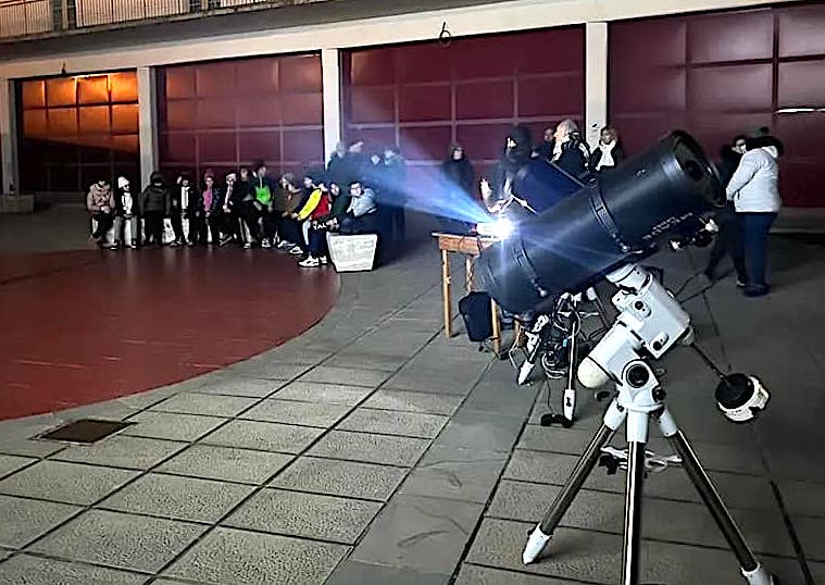 Serata osservazione del cielo straordinaria