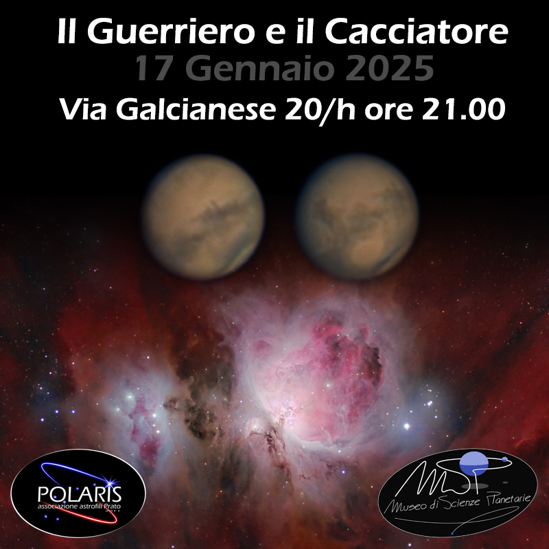 Il guerriero e il cacciatore, serata Polaris