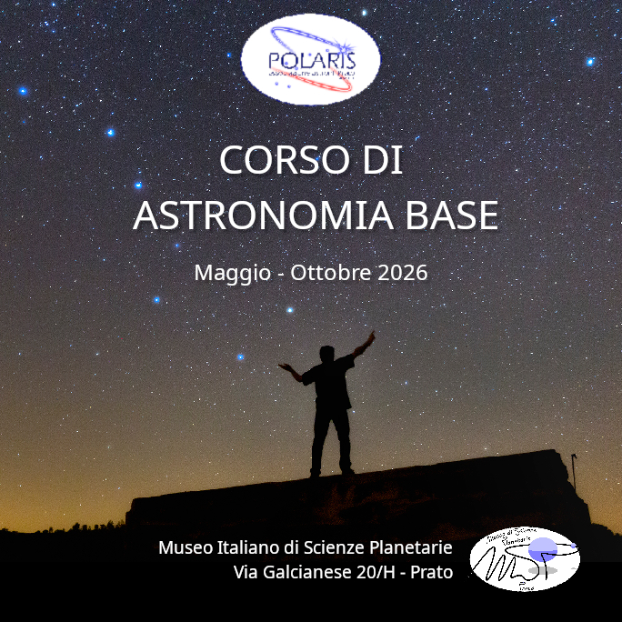 Corso di astronomia Polaris 2026