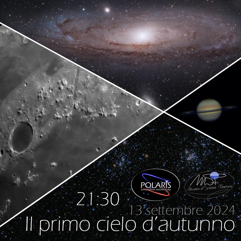Il primo cielo d’autunno, serata osservativa con Polaris