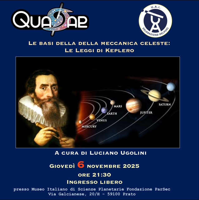 Le basi della meccanica celeste: le leggi di Keplero