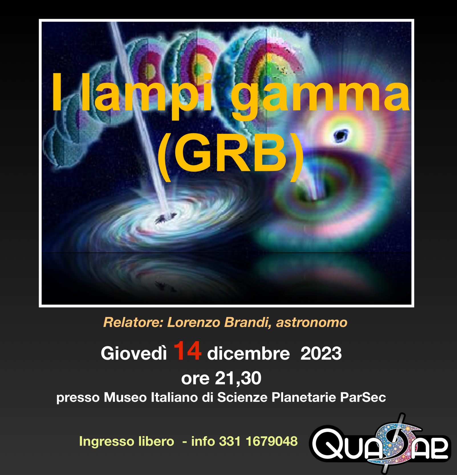 I lampi gamma (GRB)