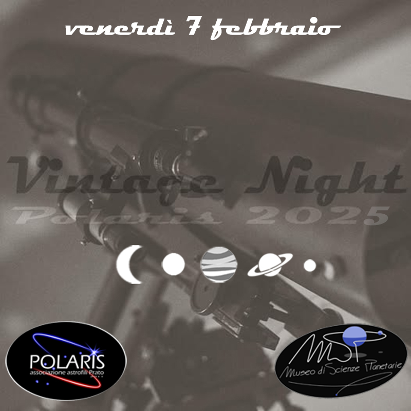 Vintage Night, ovvero il cielo come una volta. Osservazione con i telescopi oculari
