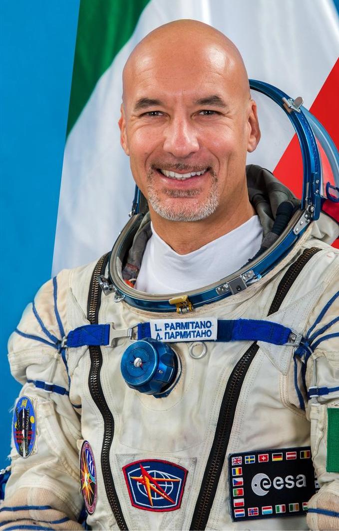 L’astronauta ESA Luca Parmitano a Prato il 21 maggio