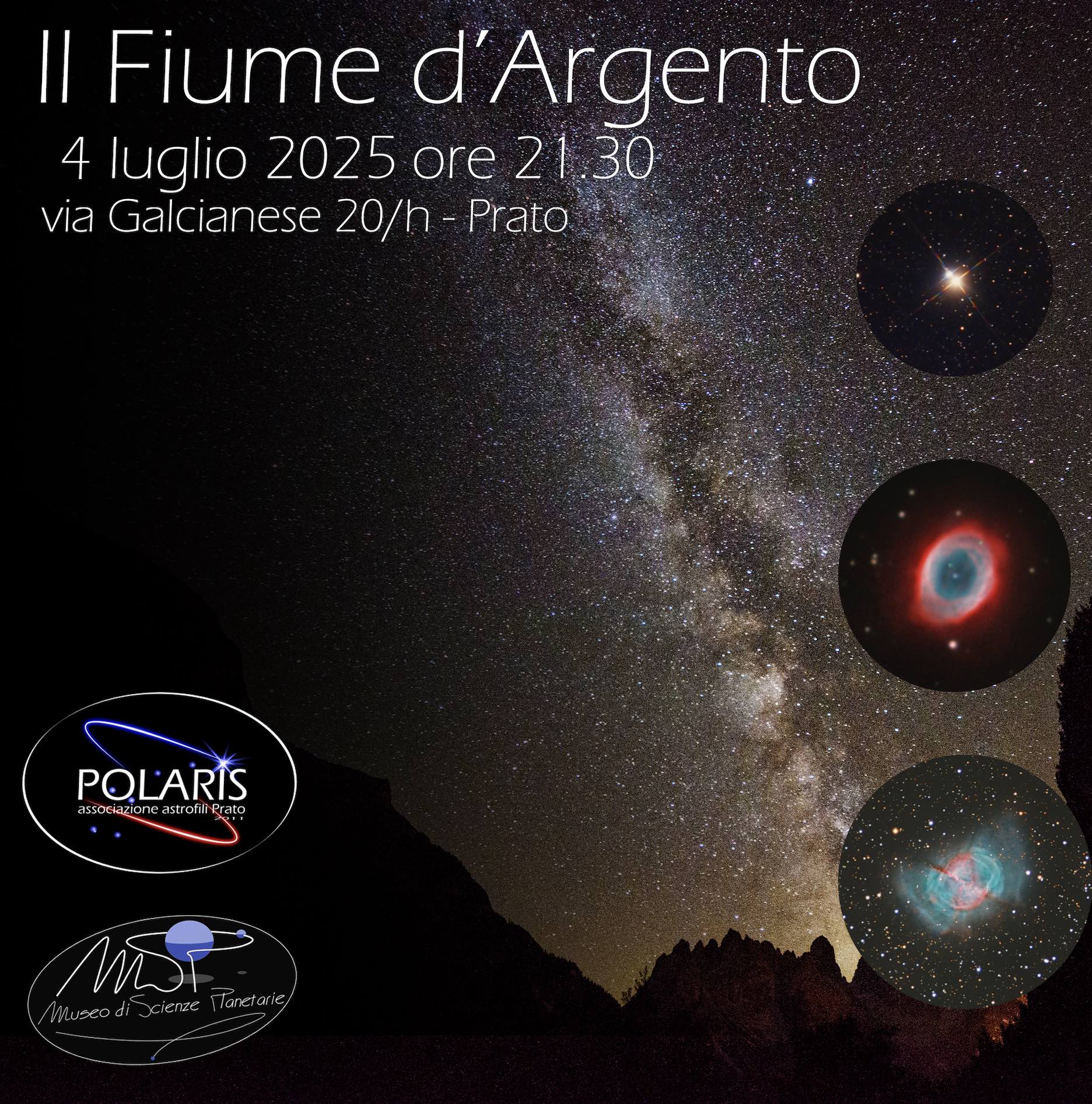 Il fiume d'argento, le costellazioni della Via Lattea
