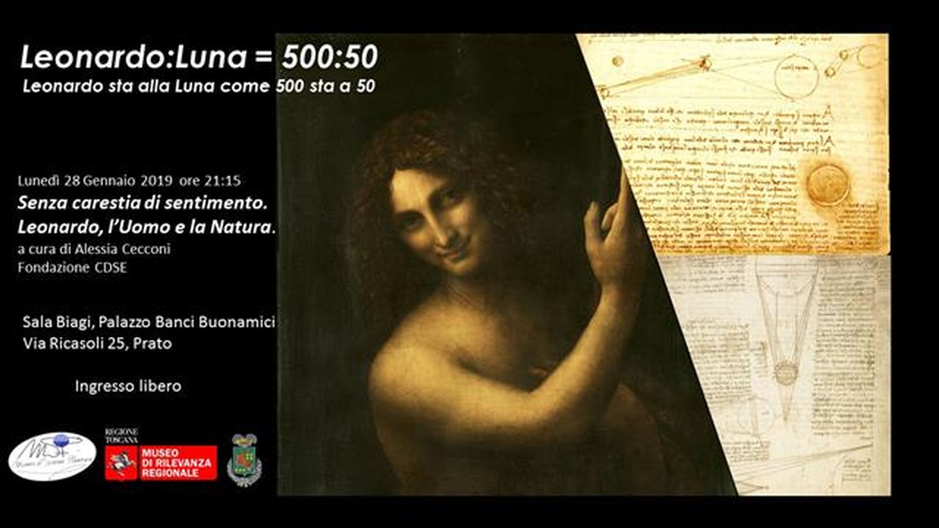 Senza Carestia di Sentimento. Leonardo, l'Uomo e la Natura