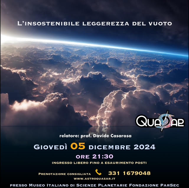 L’insostenibile leggerezza del vuoto