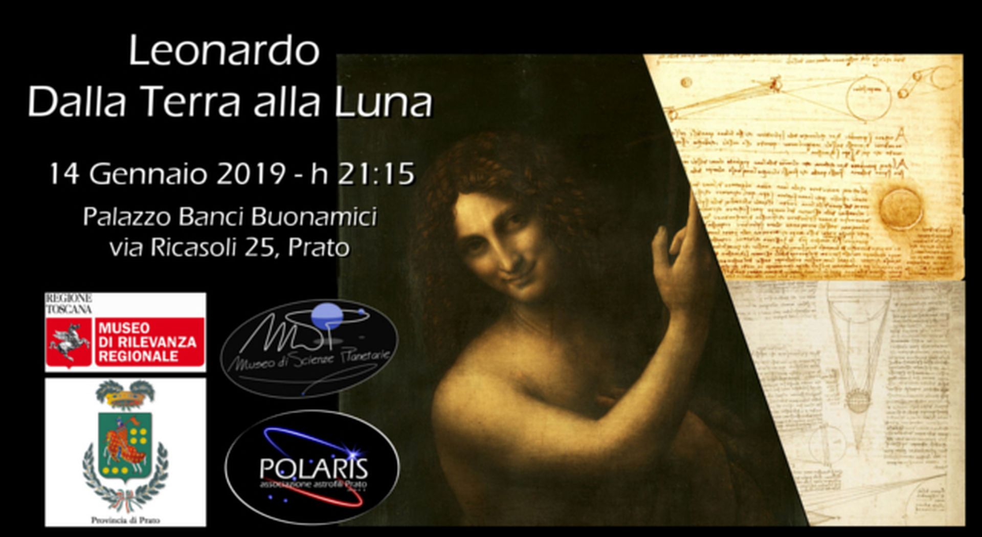Leonardo, dalla Terra alla Luna