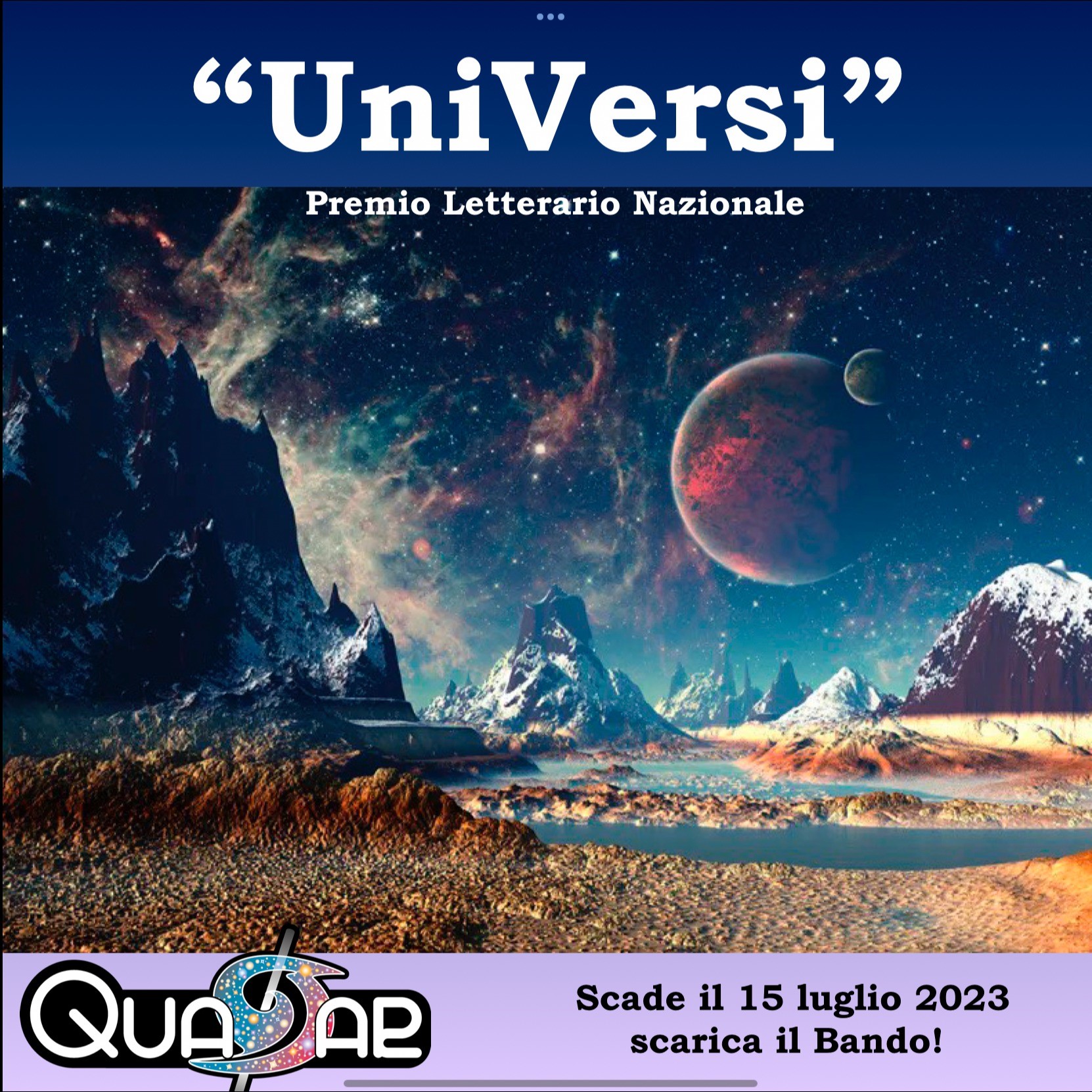 Premio letterario "Camminando tra le stelle"