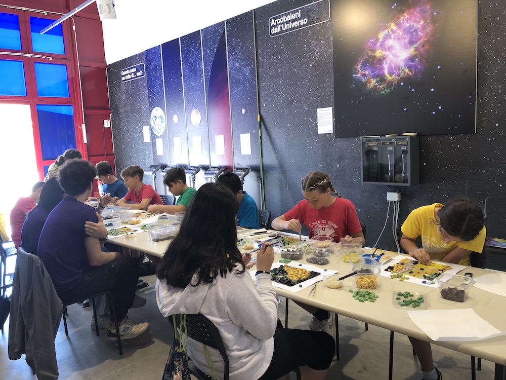 Venerdì 16 maggio al Museo Italiano di Scienze Planetarie l’inaugurazione del mosaico con la nebulosa Aquila